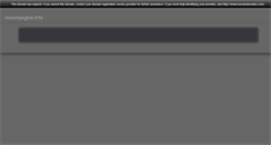 Desktop Screenshot of incampagna.info