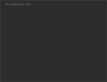 Tablet Screenshot of incampagna.info
